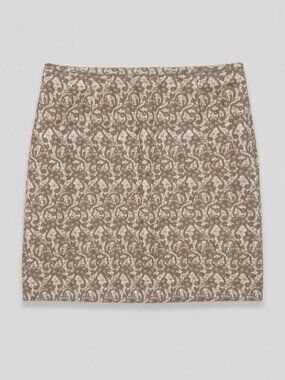 Jessica Lace Overlay Pencil Skirt